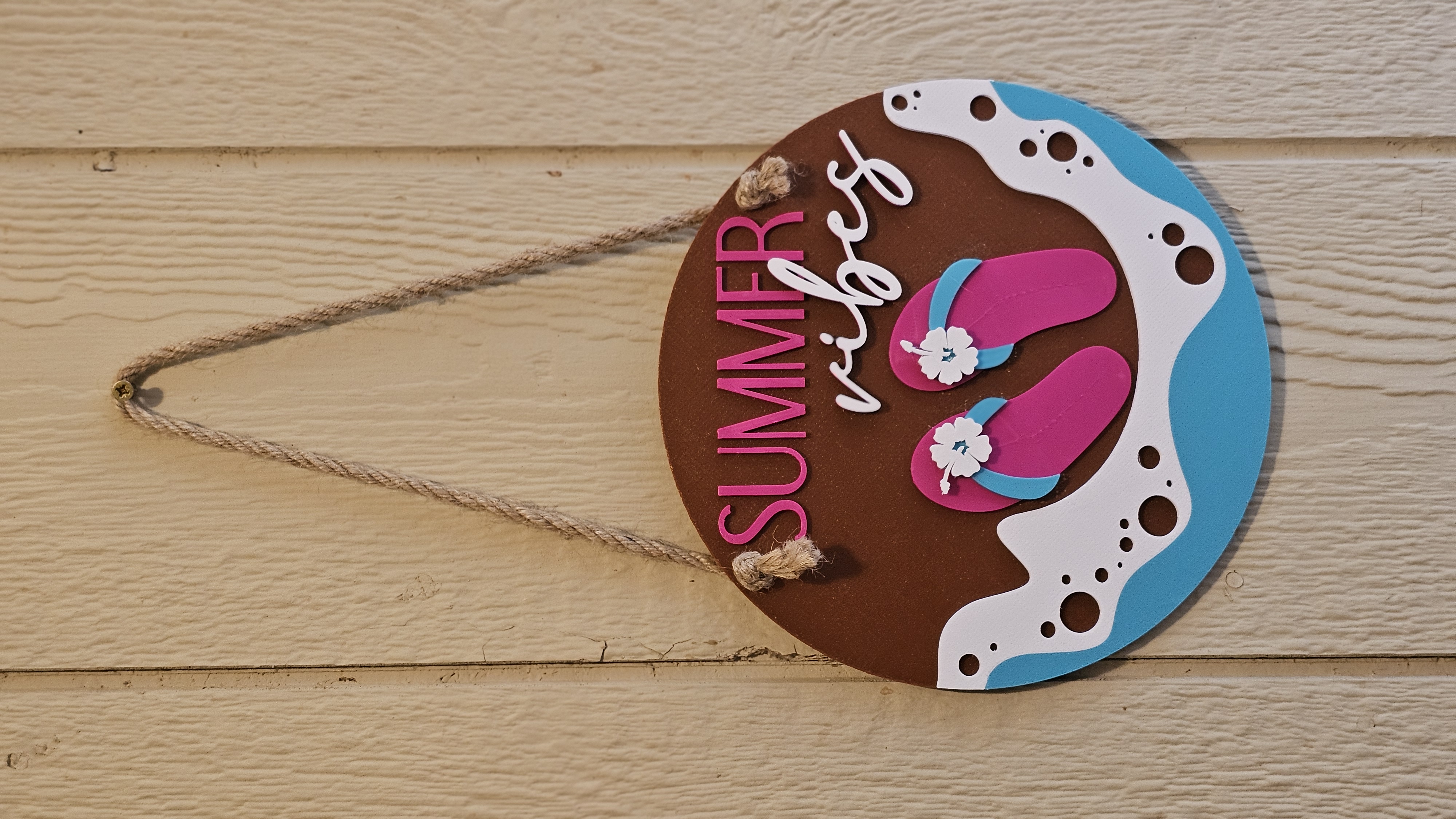 Decorative Craft Sign - 3D printed home decor sign